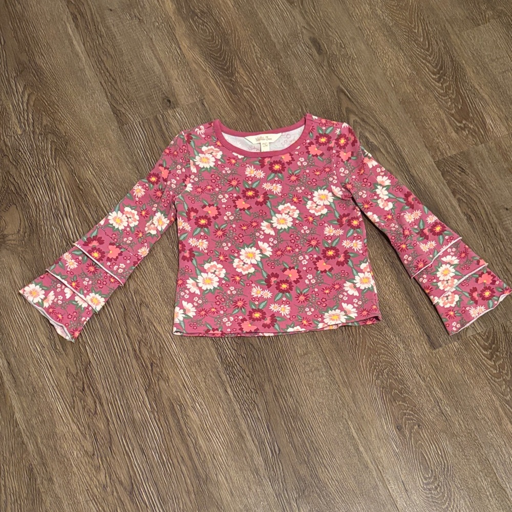 Matilda Jane Pink Floral Long Sleeve Tee